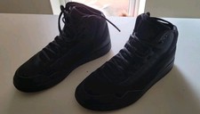 Jordan Executive Mid Trainer - Black - Mens  Size 7 UK - 41  EUR