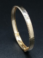 9ct Yellow Gold D/C Edge