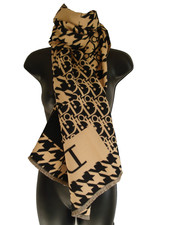 Ladies large Modern dogtooth
