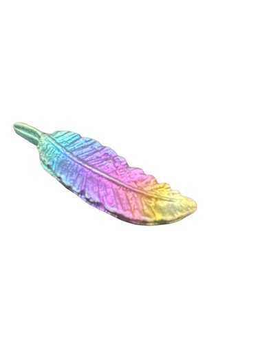 Bismuth crystal feather - bismuth,