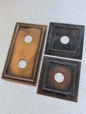 Antique Copper Switch Plate Covers