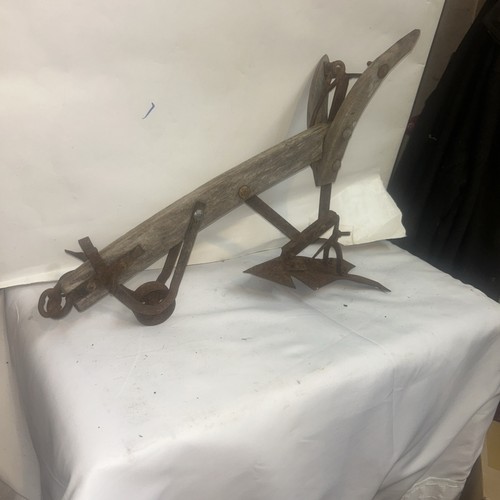 Rare antique apprentice plow - rare,
