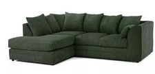 Jumbo cord corner - sofa, suite