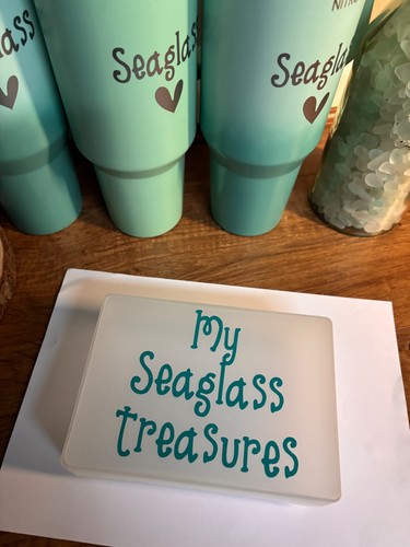 Seaham seaglass storage