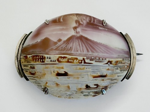 Antique silver carved - &,