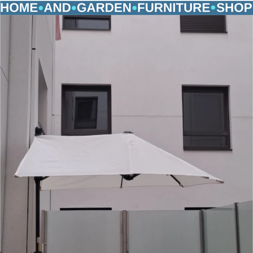 Half parasol garden balcony - 2m,