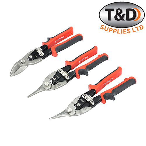 Timco 3pc aviation snips - 3pc,