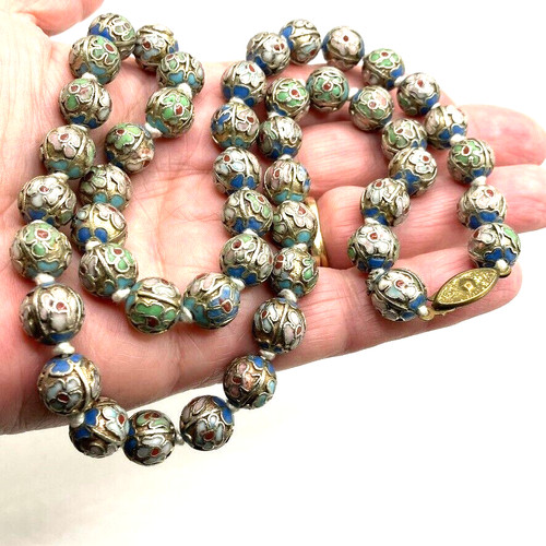 Antique silver cloisonne - antique,