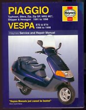 Piaggio Vespa 50 80 125 (91-98) Haynes Manual ZIP NRG Sfera Typhoon ET4 ET2 FJ17