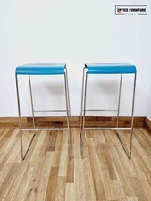 Brunner Fina Sled Base Bar Stools - Set of Two *FREE DELIVERY* canteen furniture