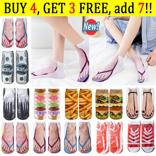 Manicure print socks - print, 3d