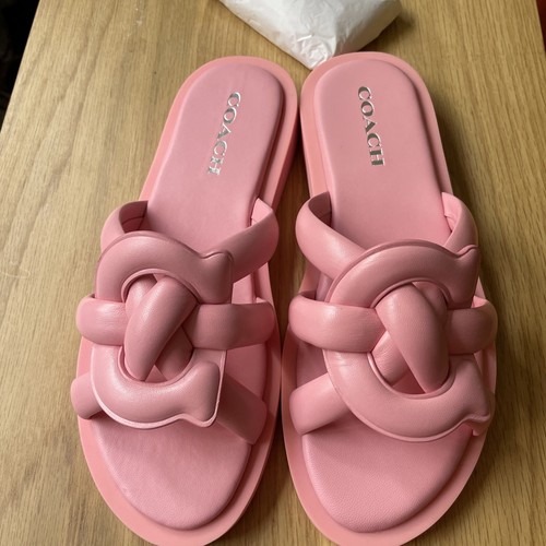 Coach georgie pink - georgie, leather