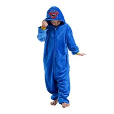 Kids Adults Unisex Poppy Playtime Costume Party Pajamas Flannel Outfit Halloween