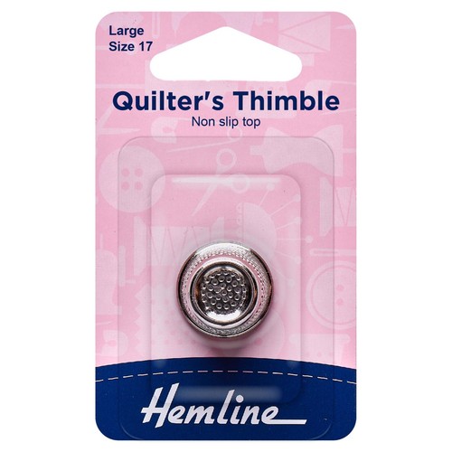 Hemline quilters thimble large - quilters,