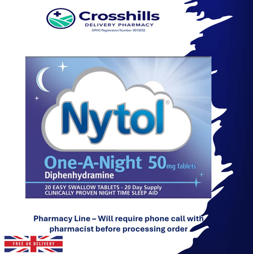 Nytol one night 50mg - nytol,