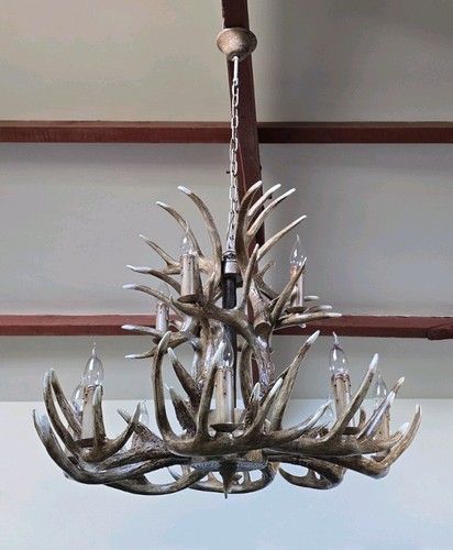 Bulb antler chandelier - 12,