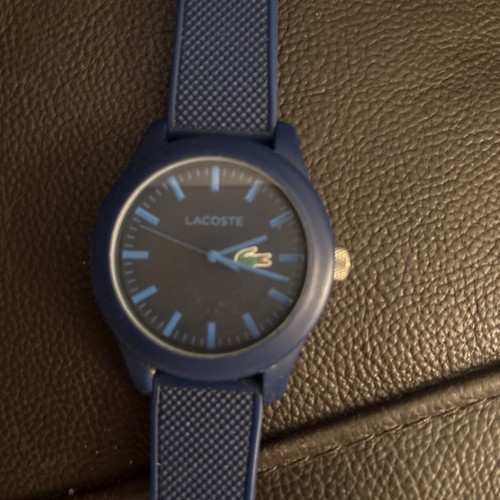 Lacoste blue silicone - 12.12,