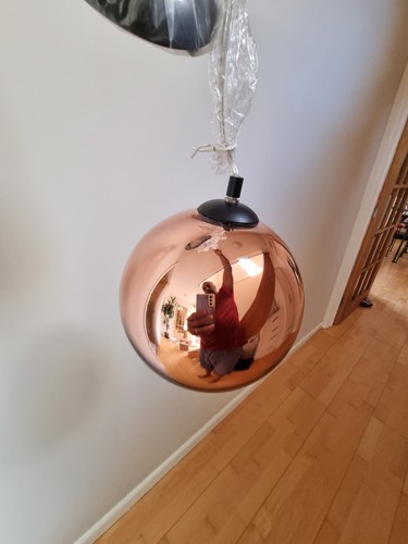Stunning copper ceiling drop - copper,