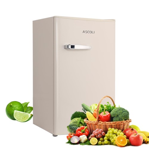 Ascoli retro mini fridge - retro,