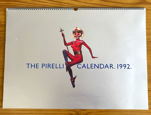 Vintage 1992 pirelli calendar - vintage,