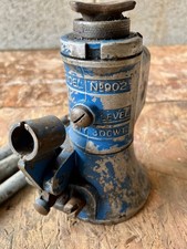 Vintage Eversure Hydraulic Bottle Jack Model No 902 Automotive Jack 30cwt