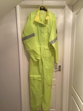 Waterproof Oversuit Large Flourescent Yellow