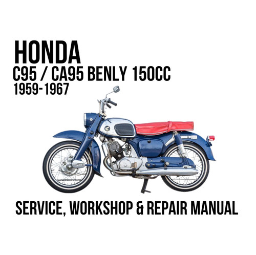 Honda c95 ca95 benly - honda,