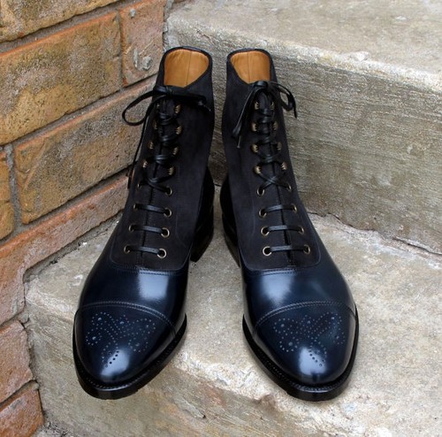 Handmade two ton black - two,