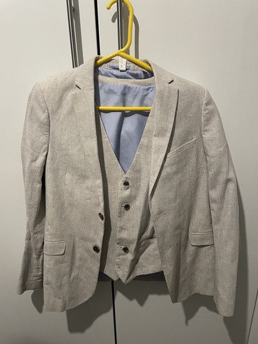 Boys cream suit