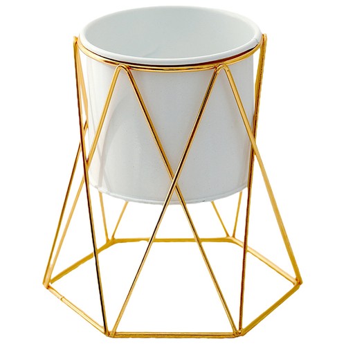 Metal flower pots garden - flower,