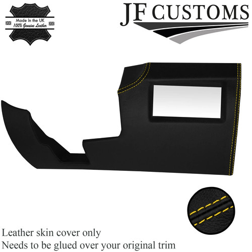 Yellow stitch leather under - yellow,