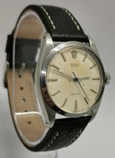 Vtg 1963 Rolex Oyster Precision 6426 Chrome Cased 34mm Gents Watch Calibre 1215