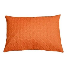 Orange Terracotta Ultrasonic Quilted Cushion Cover 50 x 75 cm