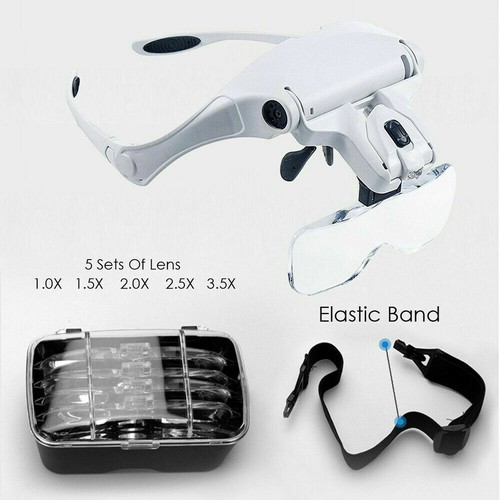 Led head magnifying glasses - led,