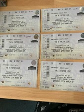 The X Factor Live 2007 tickets