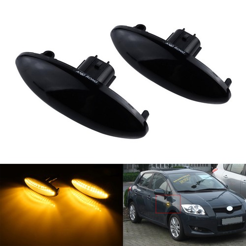 Amber led side - 2x, repeater
