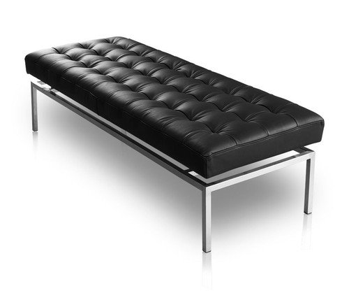 Bauhaus leather bench - bauhaus,
