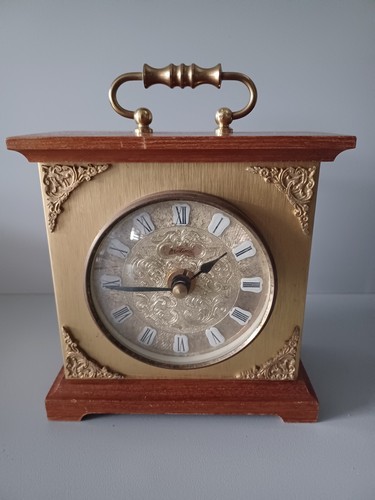 Vintage bentima mantel clock - vintage,