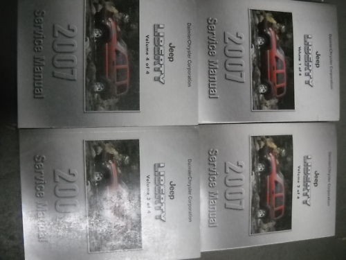 2007 jeep liberty service shop - 2007,