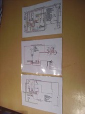L@@K! MORRIS MINOR 1000 & AUSTIN MINI COLOUR WIRING DIAGRAM SETS 1961 - 1989