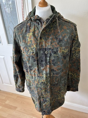 German army hooded flecktarn - german,