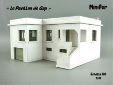 Minifer Art deco house, HO