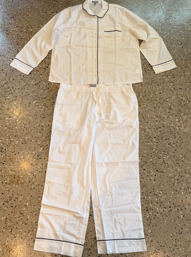 Jcrew white pajama set - jcrew,