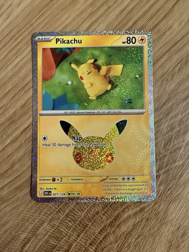 Pikachu 27128 30th - pikachu, (05/30)