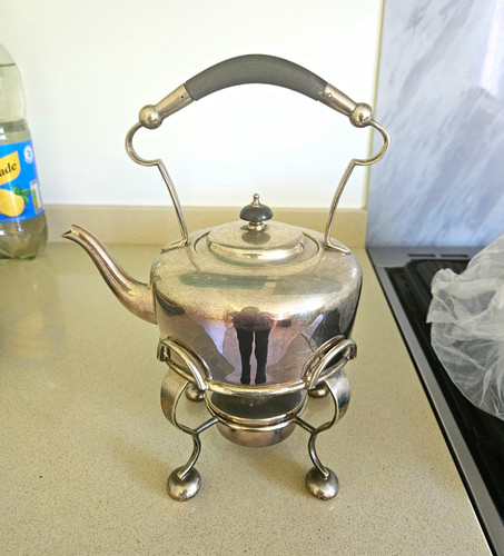 Vintage silver polished metal - vintage,