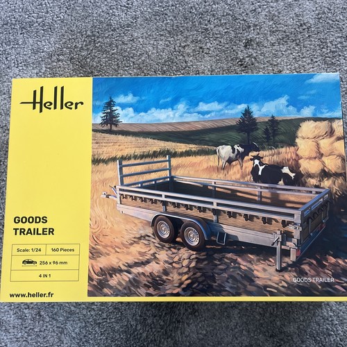 Heller 80778 goods trailer - goods,