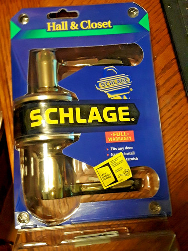 Schlage 0740563 left hand hall - schlage,