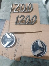 FORD ANGLIA SUPER OR MK1  CORTINA classic Car Badges Job Lot Of 4 Pieces