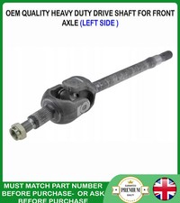 Front axle drive shaft left - axle,