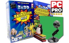 Zu3D Complete Stop Motion Animation Kit For Kids - for Windows, Macs And iPads